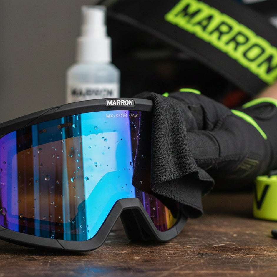 Nie wieder Blindflug: Die Anti-Fog-Beschichtung deiner Goggle richtig pflegen.