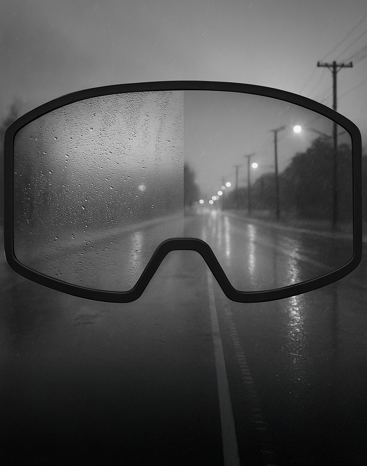 Darstellung der Anti Nebel Beschichtung